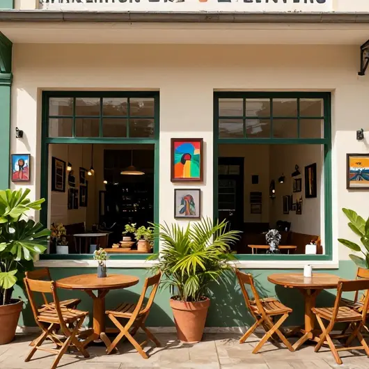 Café & Arte: Um Refúgio de Sabor e Criatividade