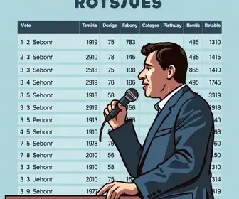votação em Cunha